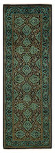 Mogul, One-of-a-Kind Hand-Knotted Area Rug Black, 2'6"x7'9"
