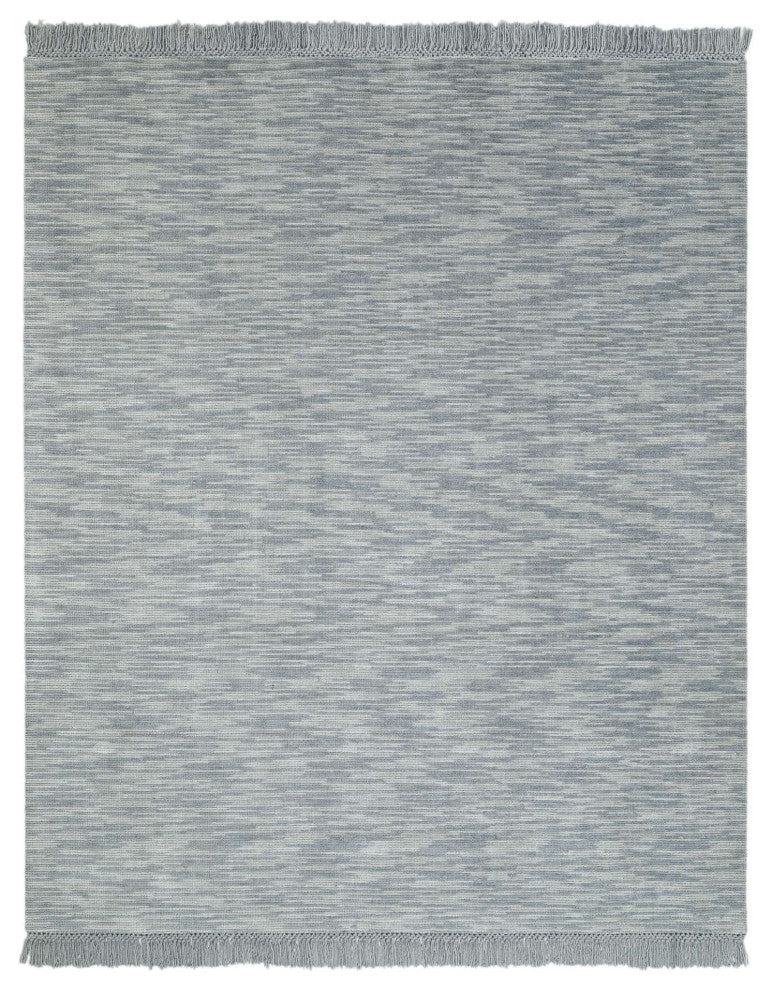 Eva Solid Area Rug, Gray, 5'x8'