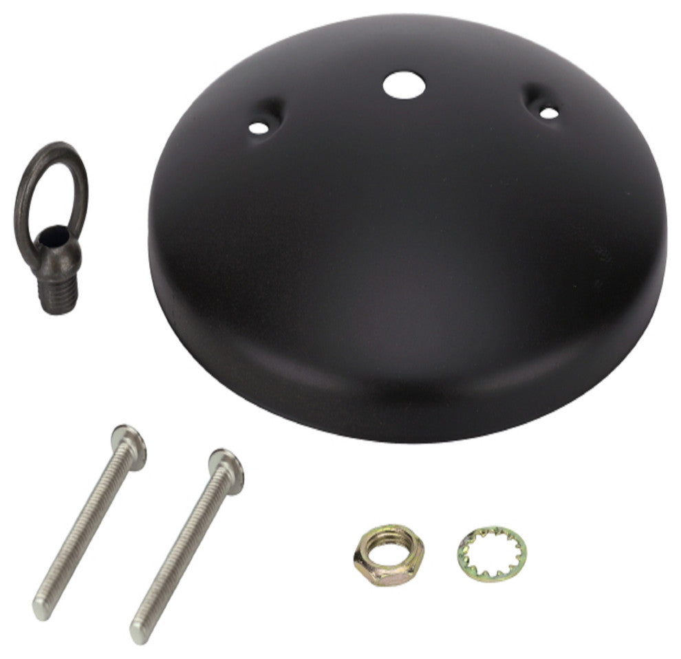 21522-11 Light Fixture Canopy Kit, 5" Dia., Oil Rubbed Bronze