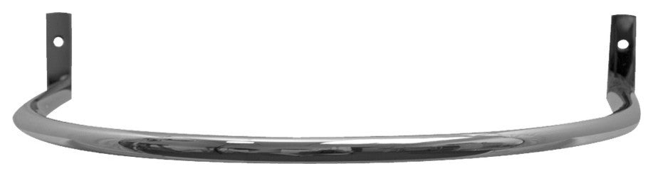 Isabella Collection Polished Chrome Front Towel Bar for use, Polished Chrome