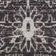 36" x 48" La Cienega Black and White 1/4" Rug'd Chair Mat