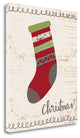 "Christmas Stocking" By Katie Doucette, Giclee Print on Gallery Wrap Canvas