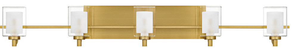 Quoizel KLT8605LED Kolt 5 Light 42"W LED Bathroom Vanity Light - Brushed Gold