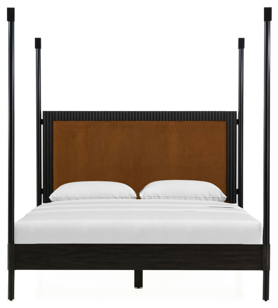 TOV Furniture Ava Four-Poster Bed in King