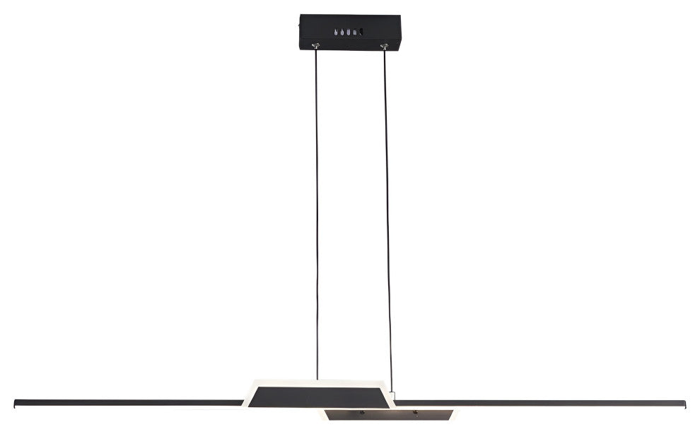 Bulle | Chandelier in a Minimalist Style for Living Room, Black