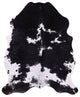 6' 10" X 5' 9" Organic Natural Hair-On Cowhide Area Rug C1666
