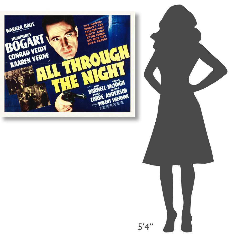 "All Through the Night" Canvas by Hollywood Photo Archive, 40x31"