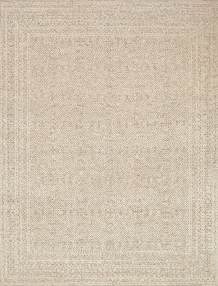 Origin Rug, Oatmeal/Ivory, 4'0"x6'0"