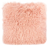 TOV Furniture Tibetan Sheep Blush Pillow
