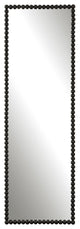 Uttermost 09791 Serna Black Tall Mirror
