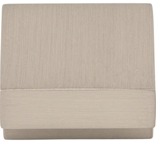 Top Knobs M1164 Square 5/8 Inch Center to Center Finger Cabinet - Brushed Satin