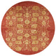 Ahgly Company Indoor Round Mid-Century Modern Area Rugs, 5' Round