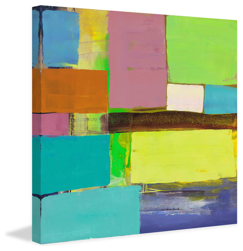 "New Harmony II" Painting Print on Canvas by Julie Joy