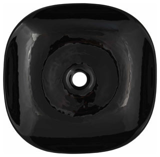Lido Murano Glass Bathroom Sink, Abyss