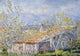 Claude Oscar Monet Gardener's House at Antibes Wall Decal