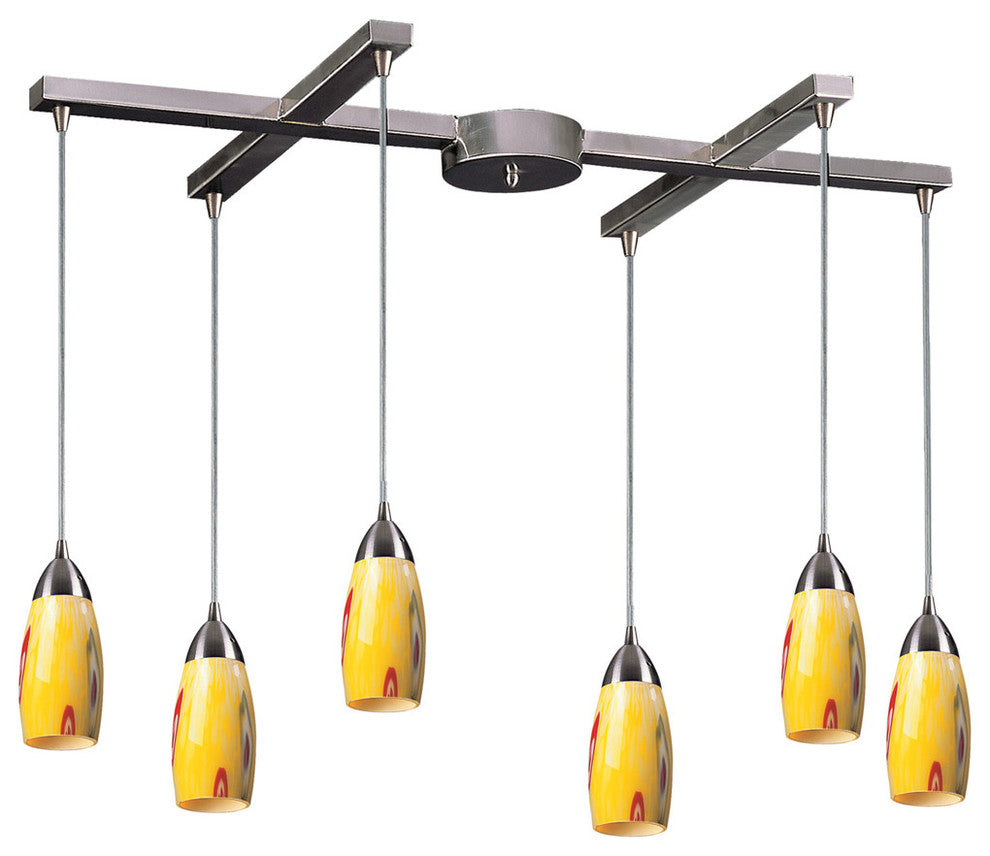 ELK Lighting Milan 6-Light Pendant - 110-6YW