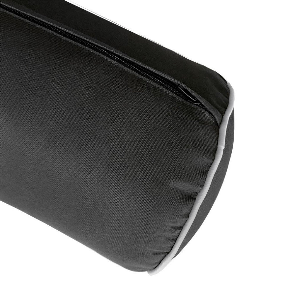 Style6 Crib Contrast Trim Mattress Bolster Pillow Outdoor Slip Cover ONLY AD003