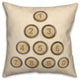 Vintage Typewriter 18x18 Spun Poly Pillow