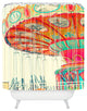 Shannon Clark Swinging Shower Curtain