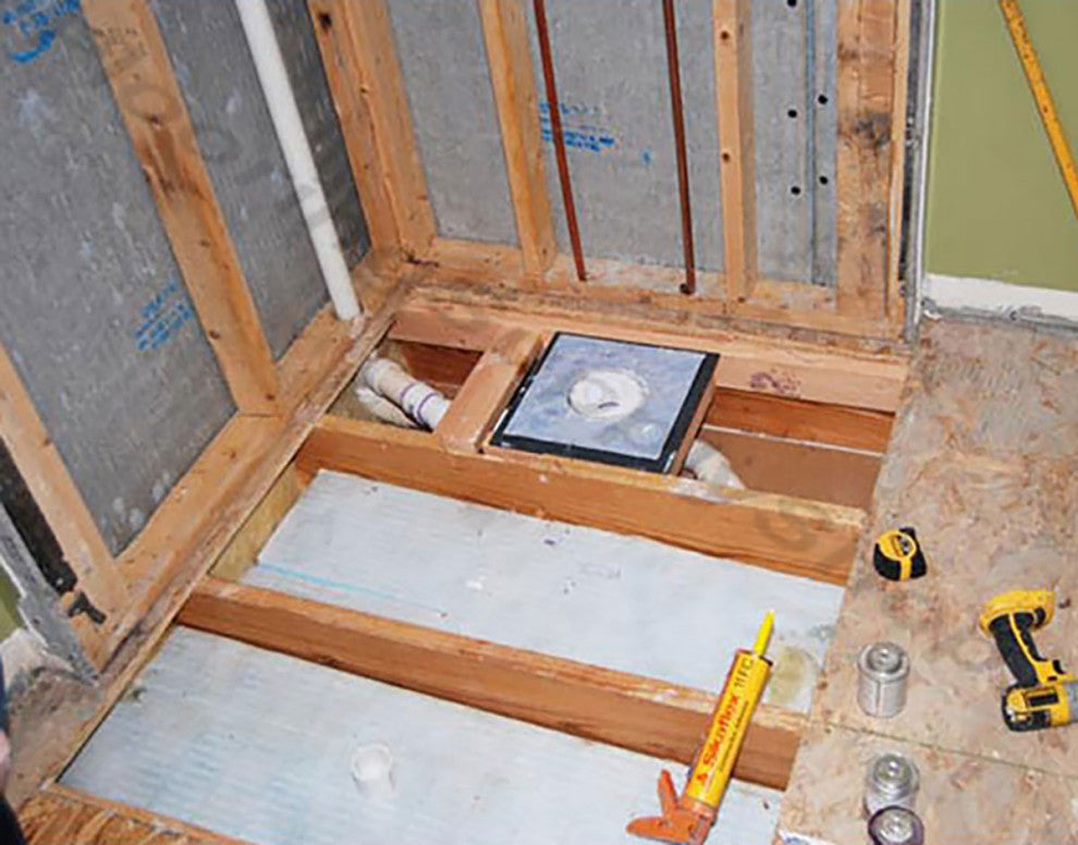 ClearPath Curbless Shower System 60, Abs Drain