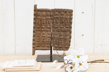 Ancient African Granary Door on Stand