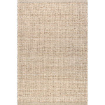 Frenshe Interiors x RugsUSA Palisades Marled Rug, Beige 6' x 9'
