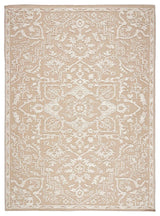 Resort Heriz Area Rug, Beige, 5'3"x7'3"