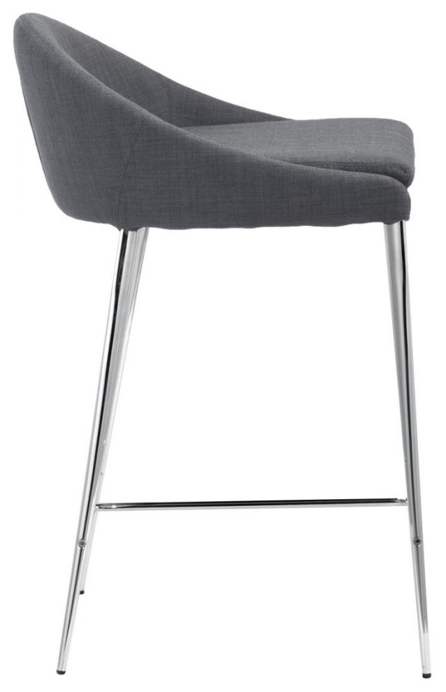 Reykjavik Counter Chair, Set of 2 Graphite