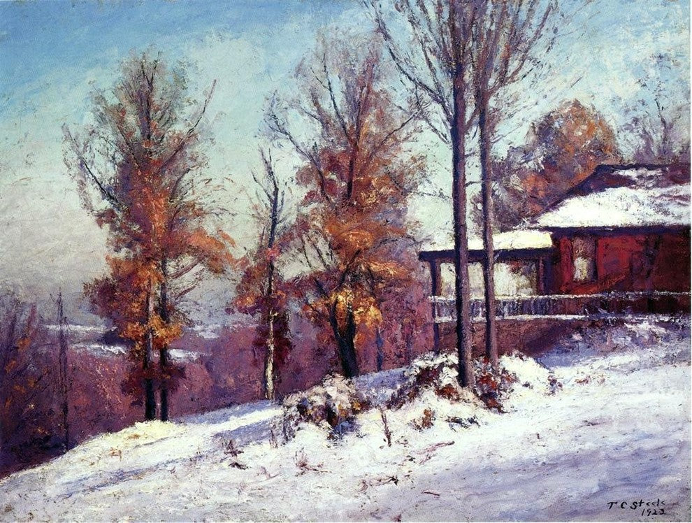 Theodore Clement Steele House of the Singing Winds Gallery Wrapped Canvas Print