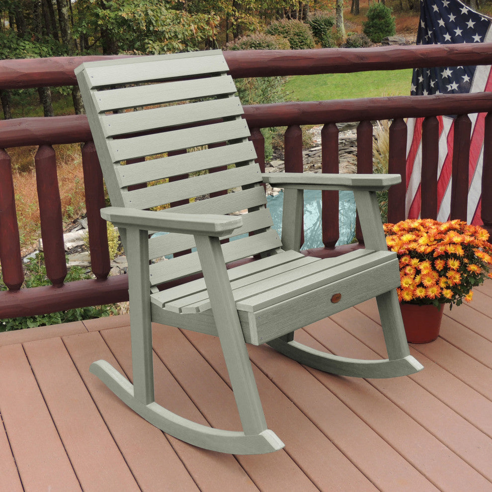 Weatherly Rocking Chair, Eucalyptus
