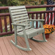 Weatherly Rocking Chair, Eucalyptus