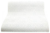 Wallpaper Blue/White Star Embossed Textured Vinyl |