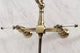 Kingston Brass KS1243WLLBS Wall Mount Bridge Kitchen Faucet, Brass Sprayer