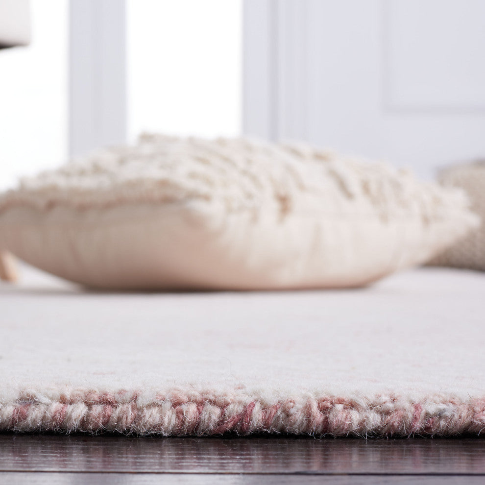 Safavieh Metro Collection MET999U Rug, Pink/Ivory, 6' x 9'