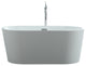 Serenity 59"x29.5" Freestanding Soaking Bathtub