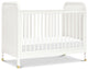 Brimsley Tambour 3-in-1 Convertible Crib, Warm White