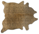 TOGO COWHIDE RUG Aprox  5' x 7' CHEETAH
