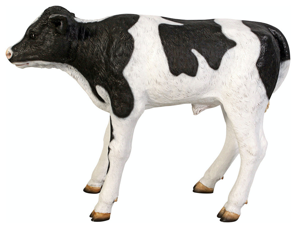 Buttercup the Life-Size Holstein Calf Dairy Cow Statue