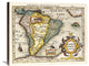 "Map of South America" Stretched Canvas Giclee by Gerard Mercator, 30"x24"
