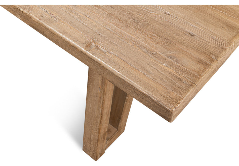 Industrial Reclaimed Wood Farm Table