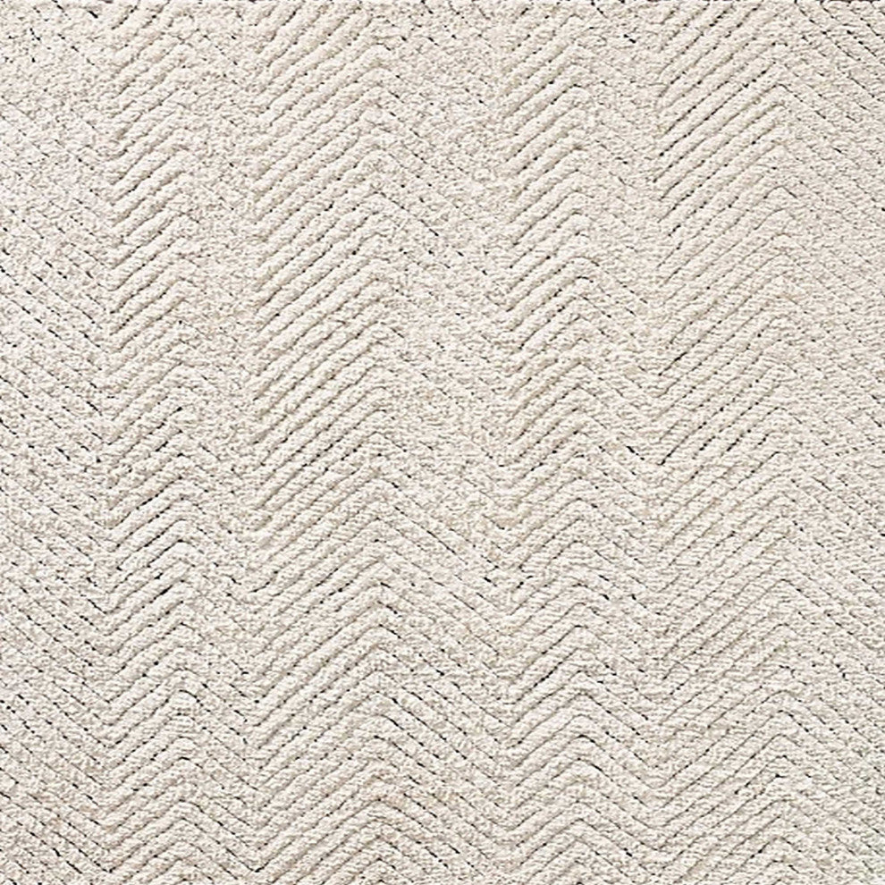 Ahgly Company Indoor Square Mid-Century Modern Area Rugs, 3' Square