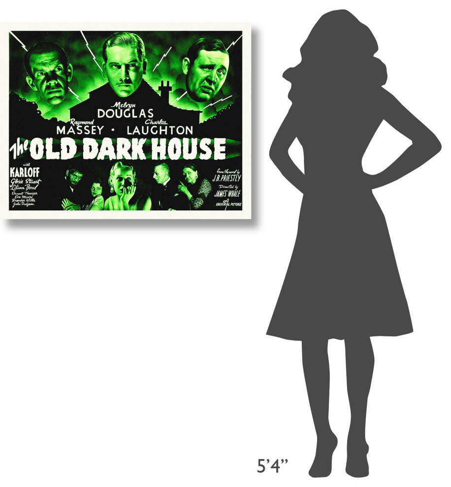 "The Old Dark House" Stretched Canvas Giclee by Hollywood Photo Archive, 36x28"