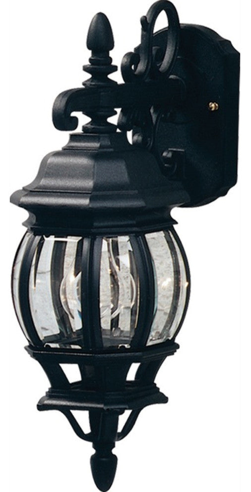 Classico 1-Light Black Outdoor Light