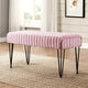 Serenta Super Mink Ottoman, Polignac, 46''x16''x22''