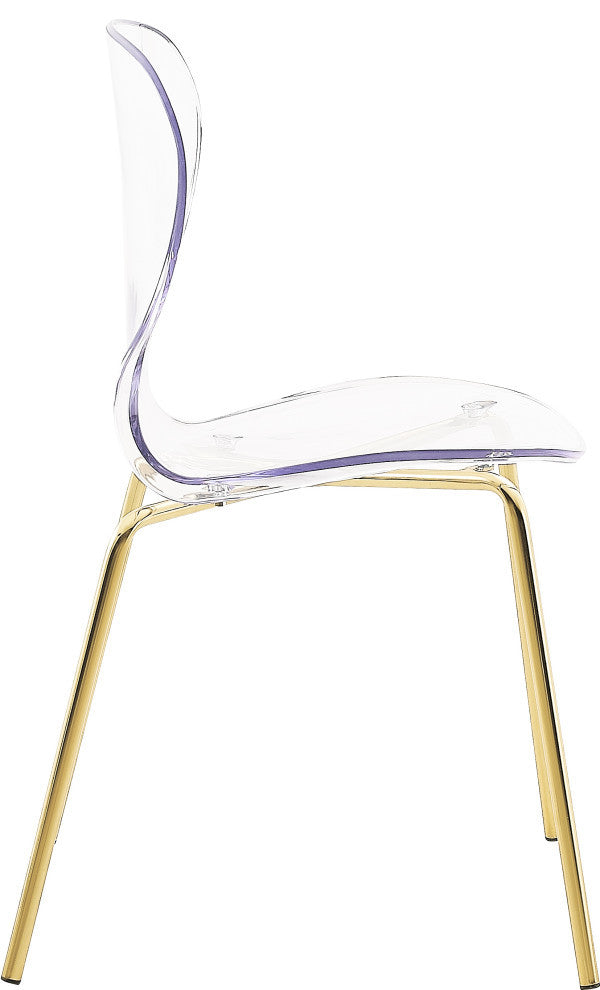 Clarion Dining Chair (Set of 2), Gold