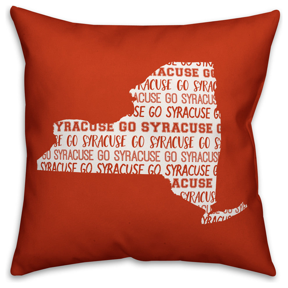 Go Syracuse Outdoor Throw Pillow