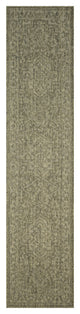 Nourison Tulum 2'2" x 10' Olive Outdoor Rug