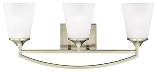 Hanford 3-Light Wall/Bath, Brushed Nickel