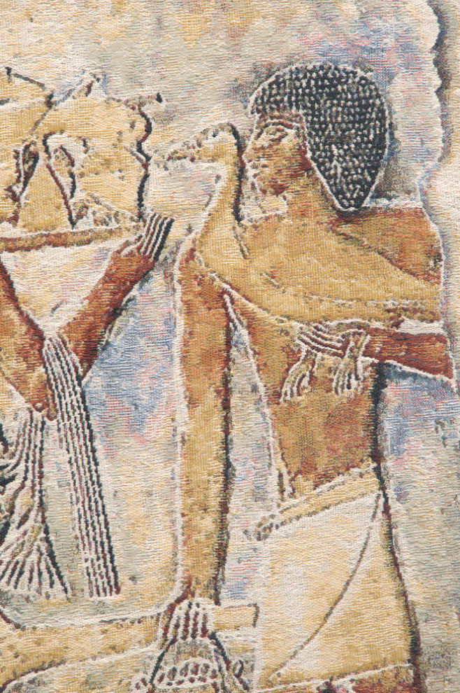 Saqqarah Beige Part 2 Belgian Wall Tapestry