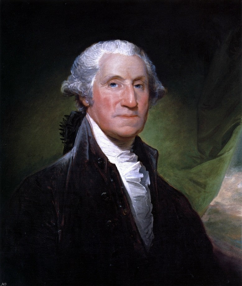 Gilbert Stuart George Washington, The Gibbs-Channing-Avery Portrait Canvas Wrap